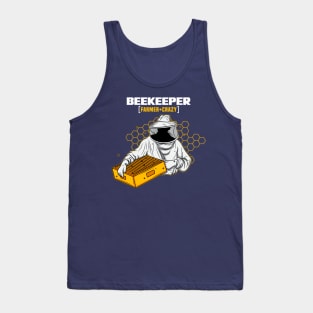 Beekeeper Bee Keeper Apiary Honey gift idea present Tank Top